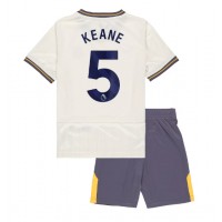 Maglie da calcio Everton Michael Keane #5 Terza Maglia Bambino 2024-25 Manica Corta (+ Pantaloni corti)